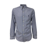 Camicia Rigata Blu Bianca