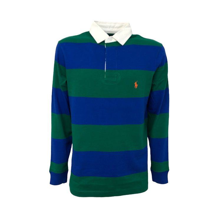 Polo Rugby Verde Blu